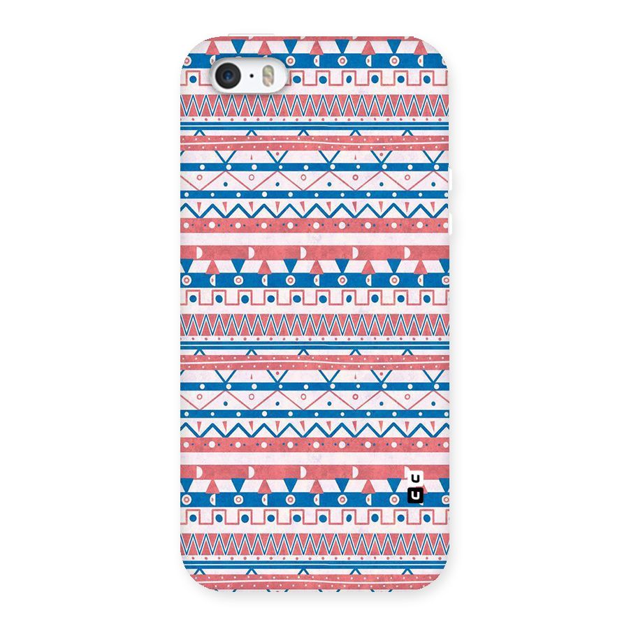 Seamless Ethnic Pattern Back Case for iPhone SE