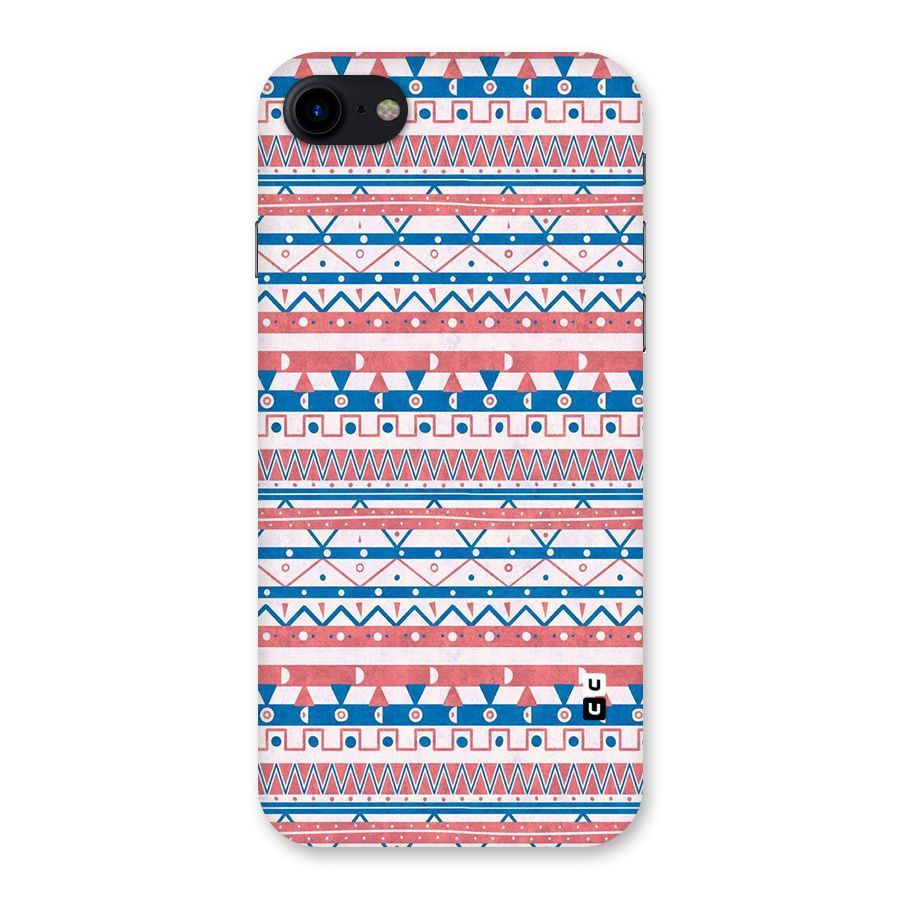 Seamless Ethnic Pattern Back Case for iPhone SE 2020