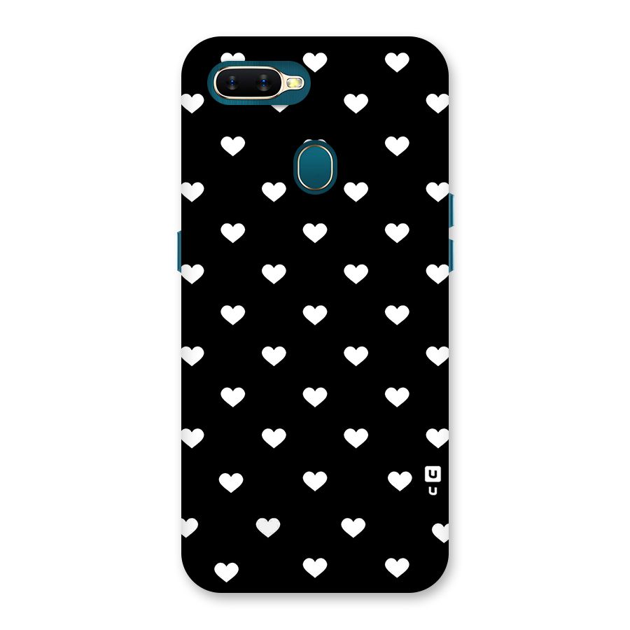 Seamless Hearts Pattern Back Case for Oppo A11k