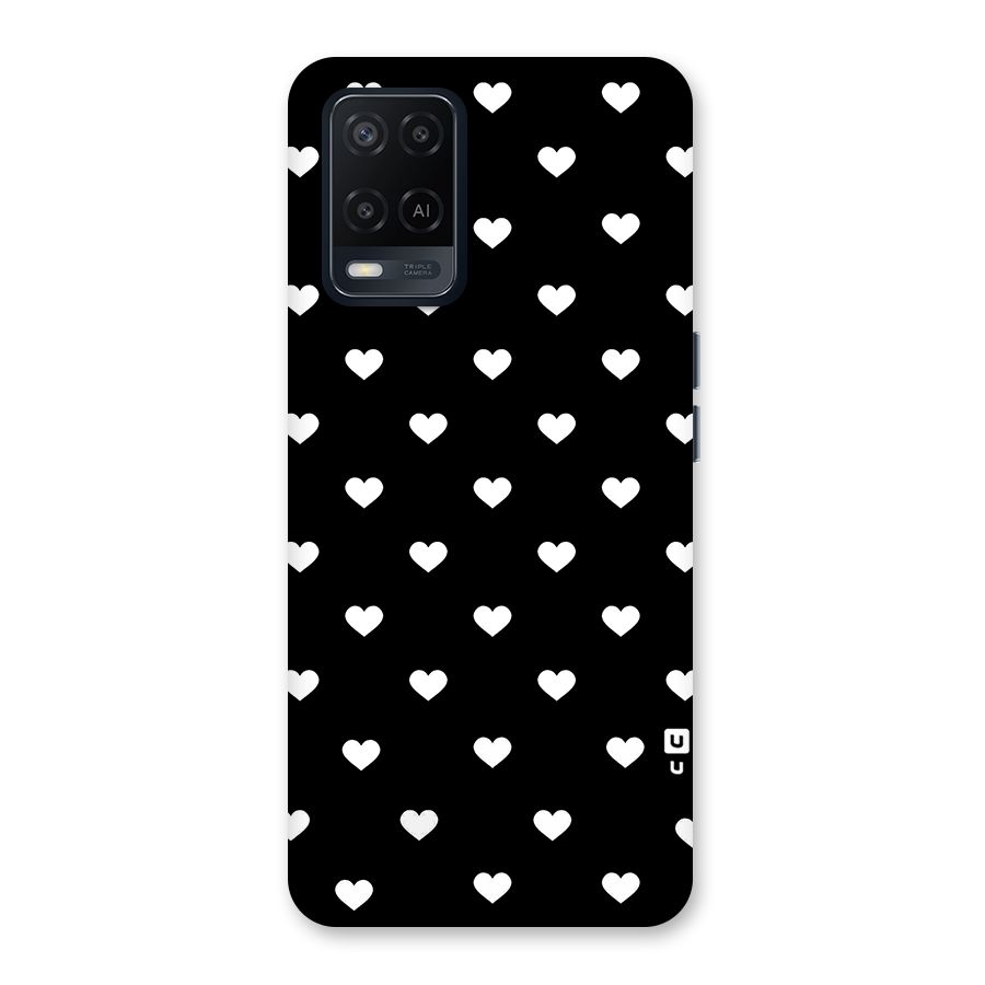 Seamless Hearts Pattern Back Case for Oppo A54