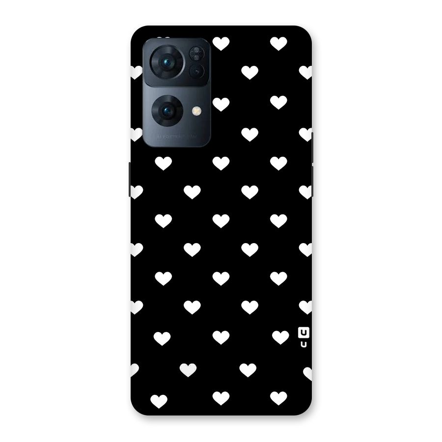 Seamless Hearts Pattern Back Case for Oppo Reno7 Pro 5G