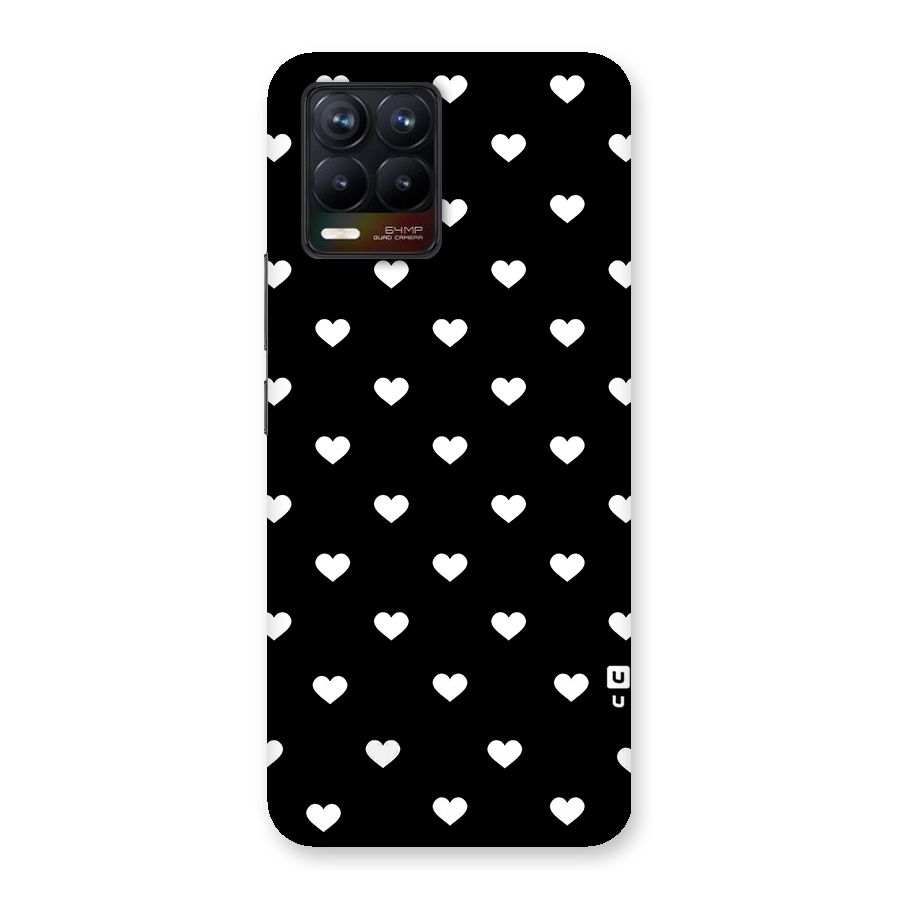 Seamless Hearts Pattern Back Case for Realme 8