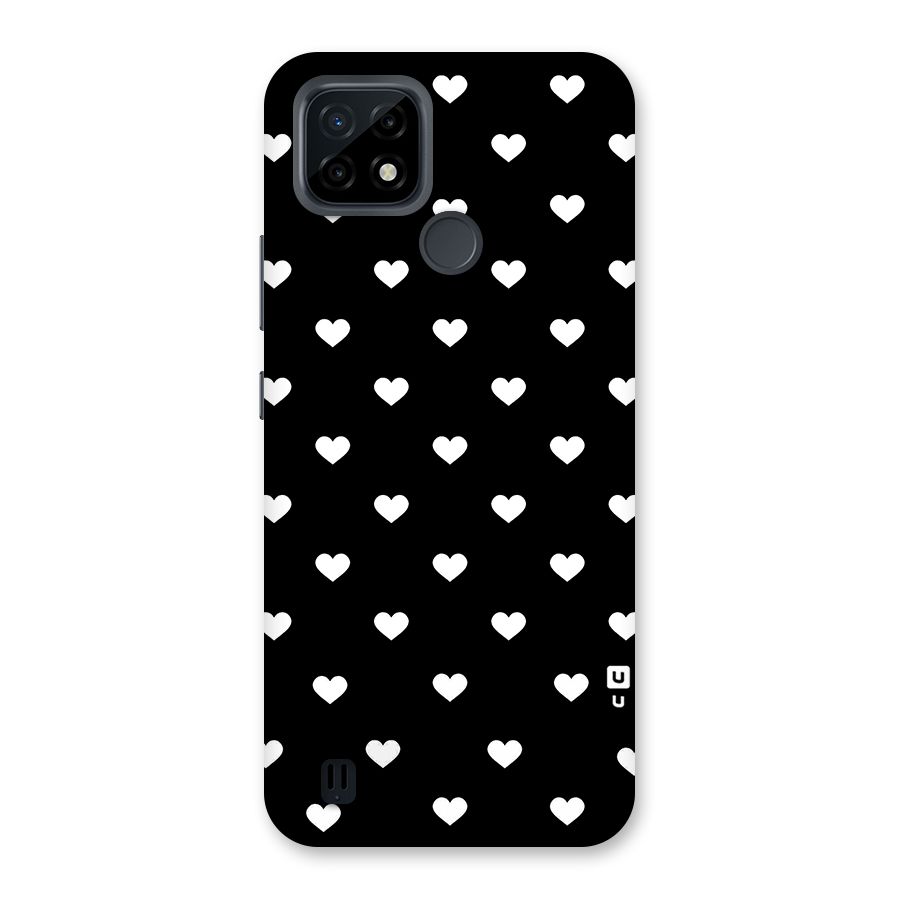 Seamless Hearts Pattern Back Case for Realme C21
