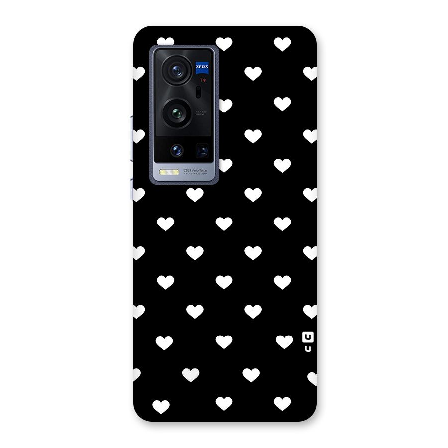 Seamless Hearts Pattern Back Case for Vivo X60 Pro Plus