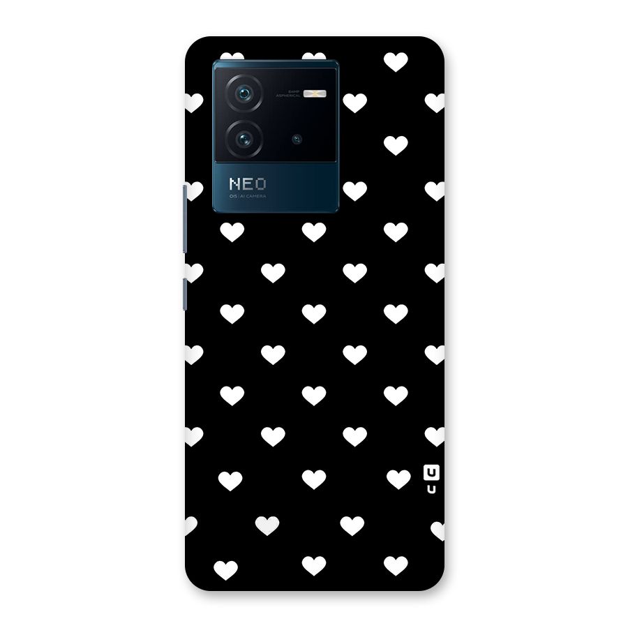 Seamless Hearts Pattern Back Case for Vivo iQOO Neo 6 5G