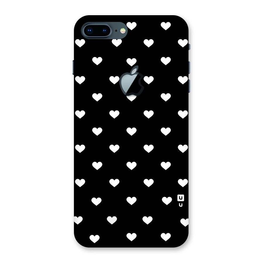 Seamless Hearts Pattern Back Case for iPhone 7 Plus Apple Cut
