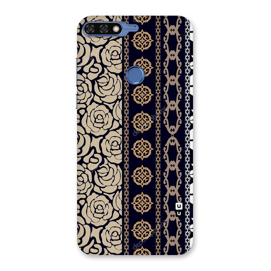 Seamless Pattern Back Case for Honor 7C