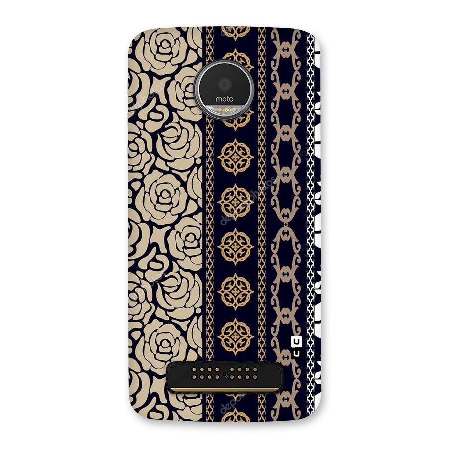 Seamless Pattern Back Case for Moto Z Play