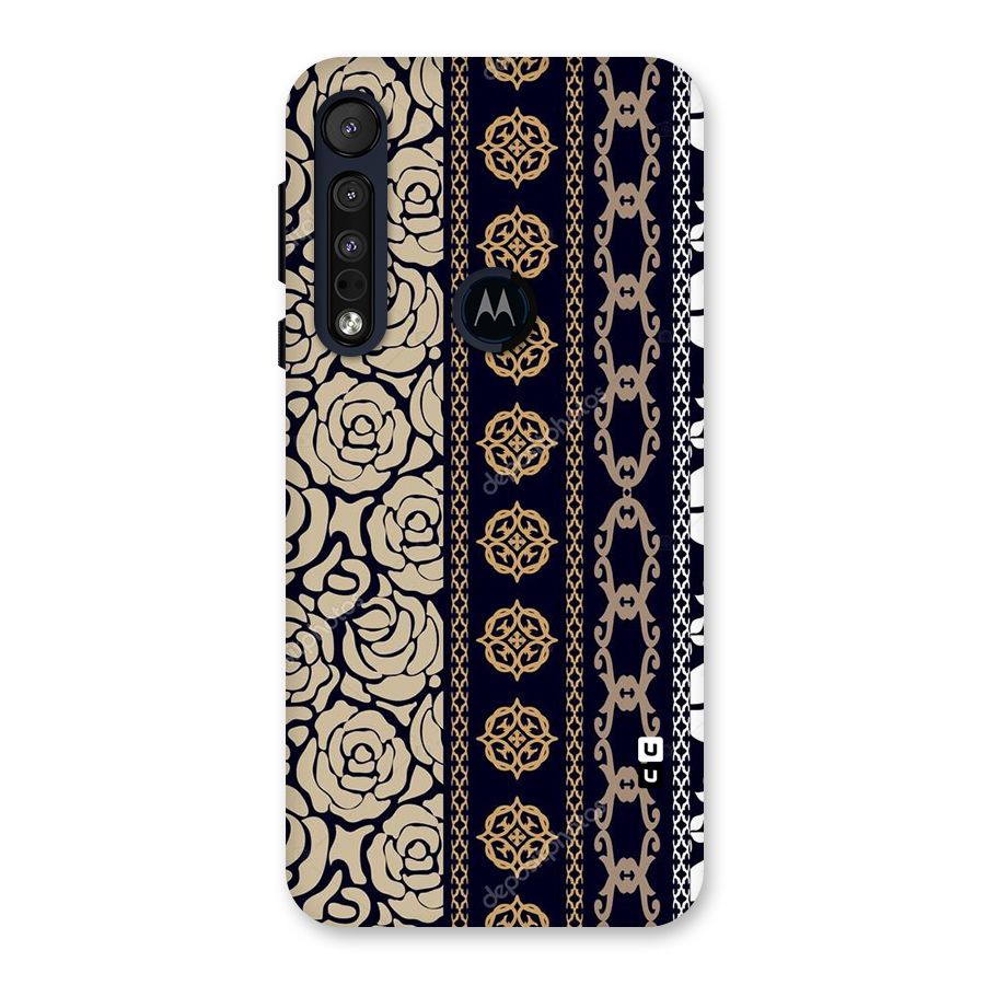 Seamless Pattern Back Case for Motorola One Macro