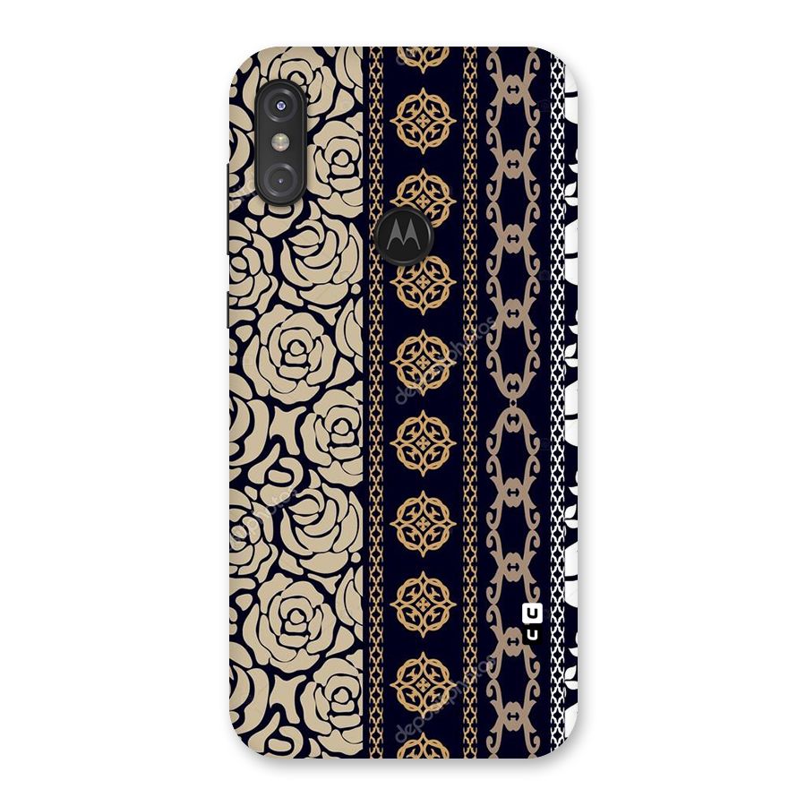 Seamless Pattern Back Case for Motorola One Power