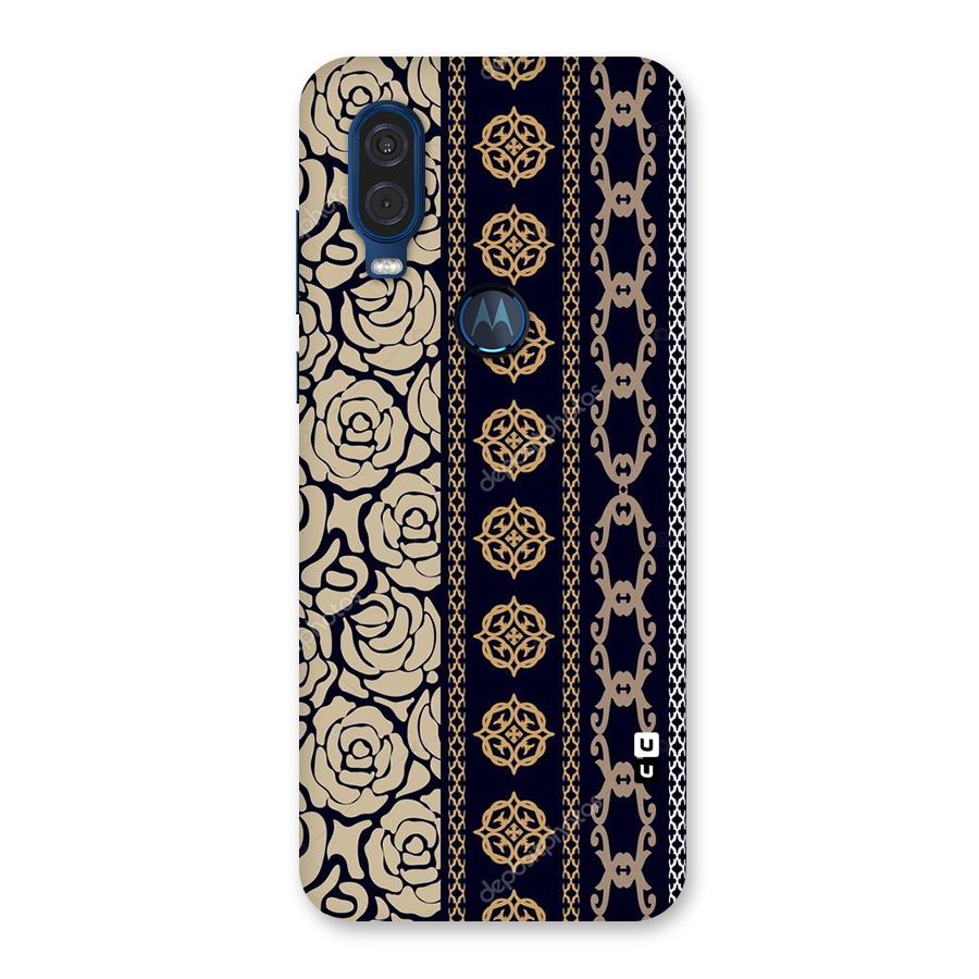 Seamless Pattern Back Case for Motorola One Vision