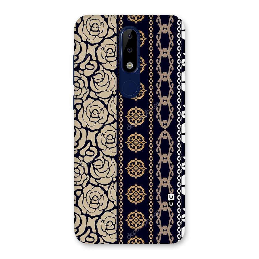 Seamless Pattern Back Case for Nokia 5.1 Plus