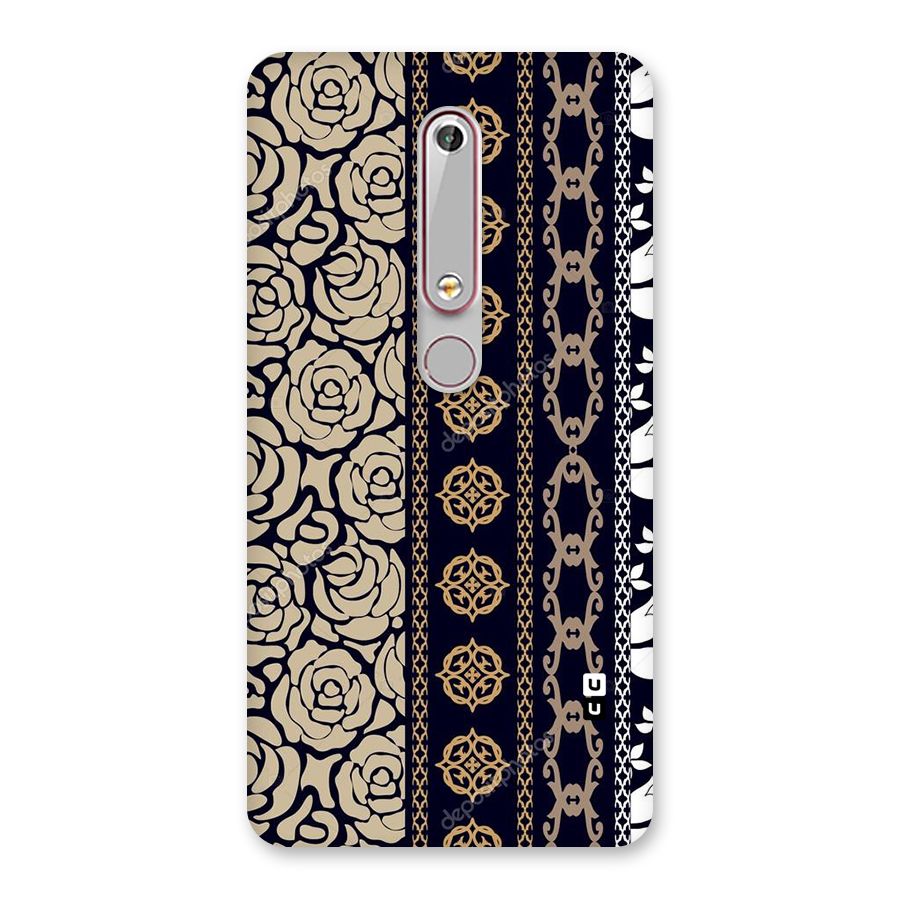 Seamless Pattern Back Case for Nokia 6.1