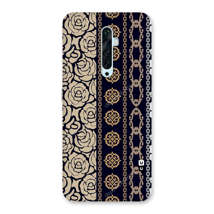 Seamless Pattern Back Case for Oppo Reno2 F