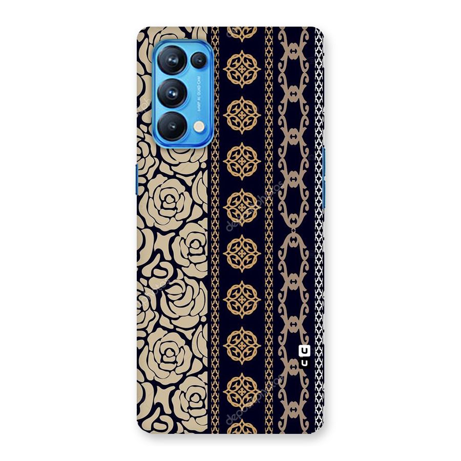 Seamless Pattern Back Case for Oppo Reno5 Pro 5G