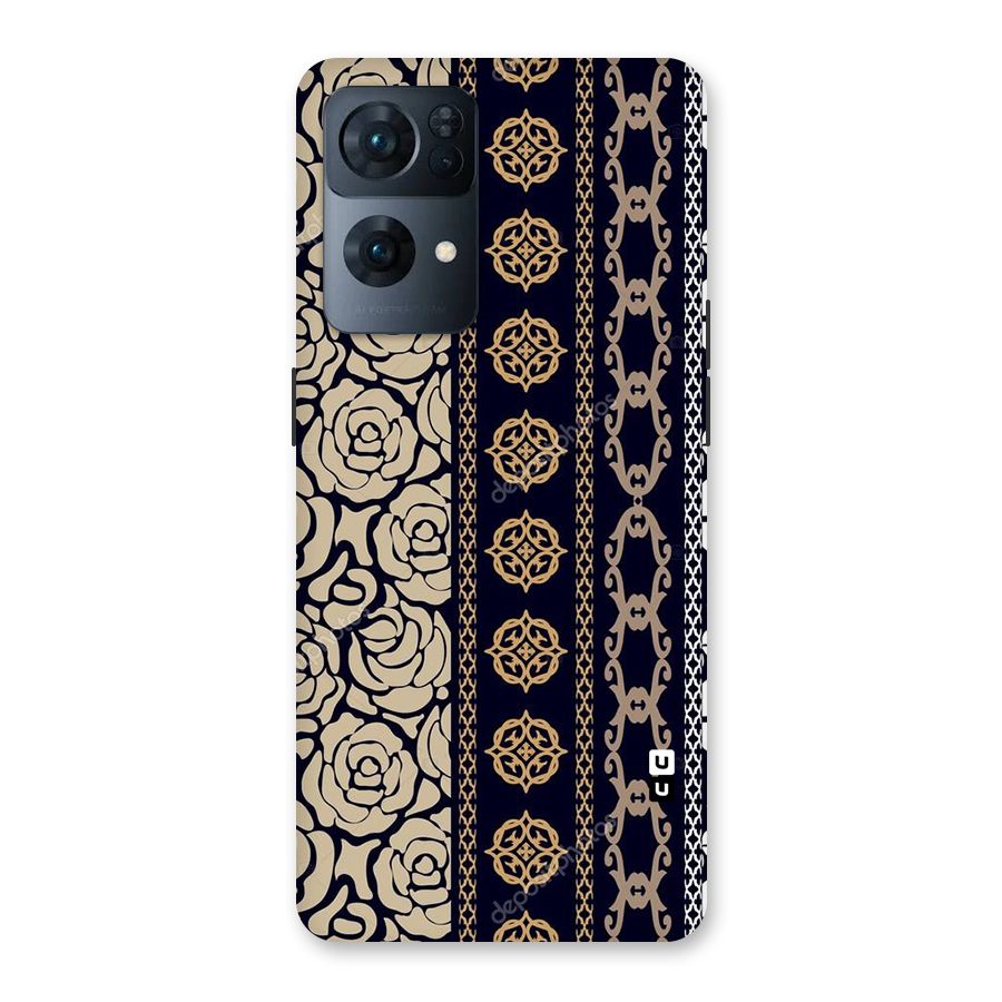 Seamless Pattern Back Case for Oppo Reno7 Pro 5G