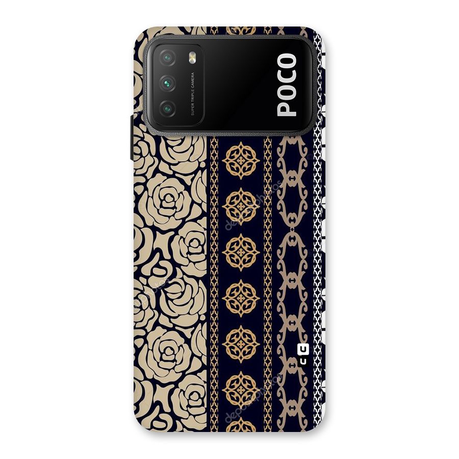Seamless Pattern Back Case for Poco M3