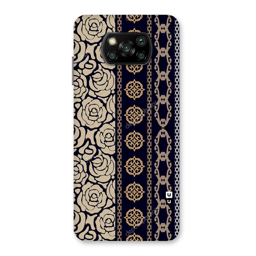 Seamless Pattern Back Case for Poco X3