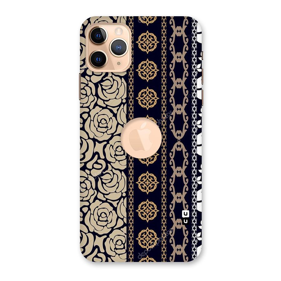 Seamless Pattern Back Case for iPhone 11 Pro Max Logo Cut