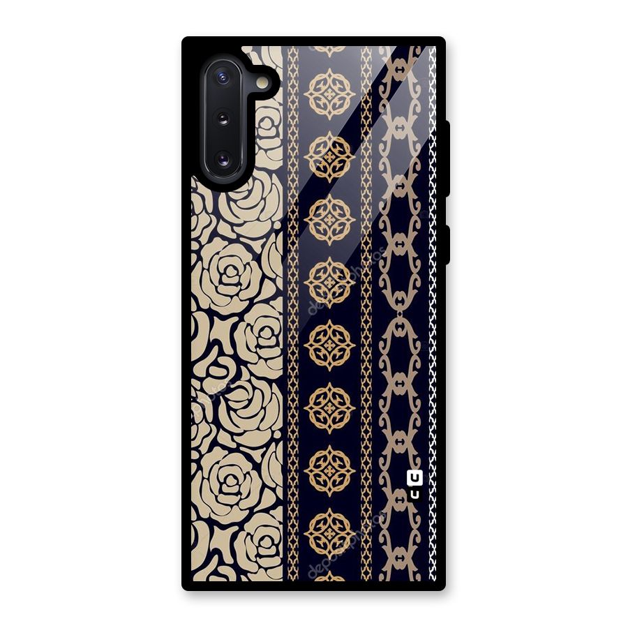 Seamless Pattern Glass Back Case for Galaxy Note 10