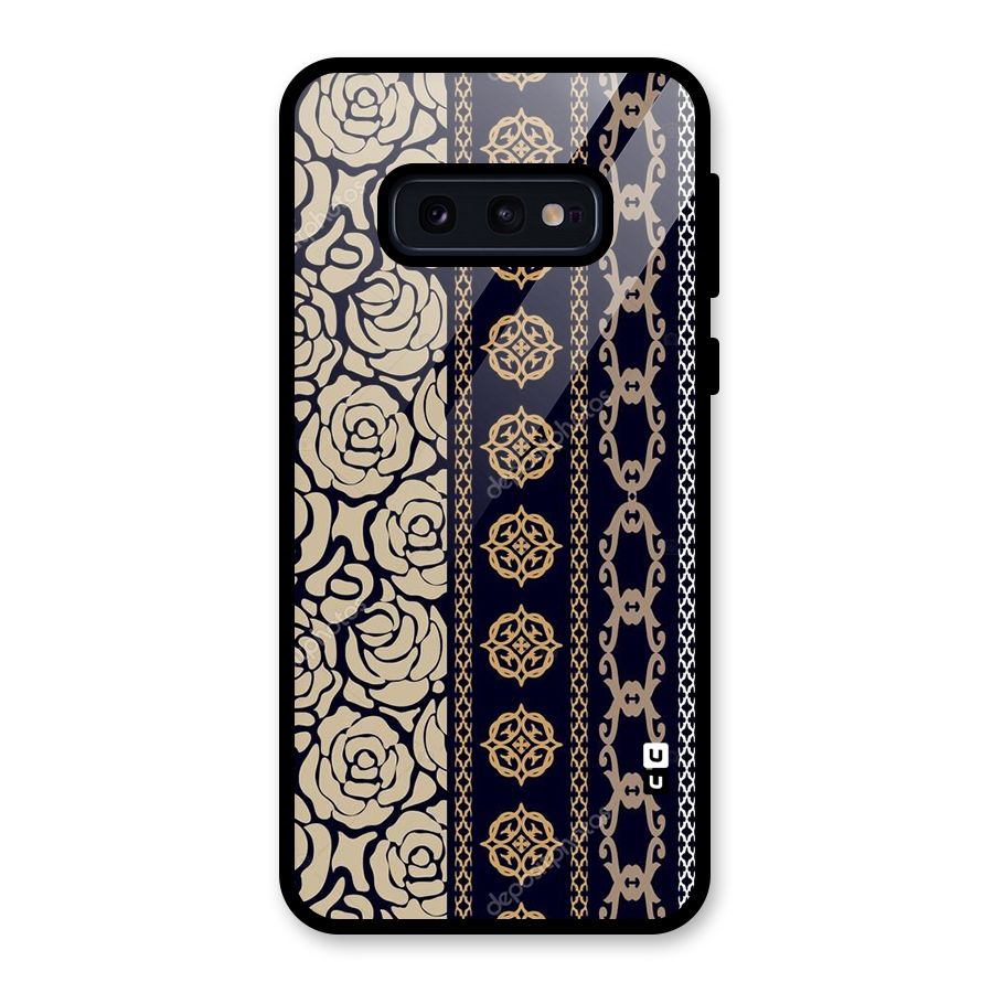 Seamless Pattern Glass Back Case for Galaxy S10e