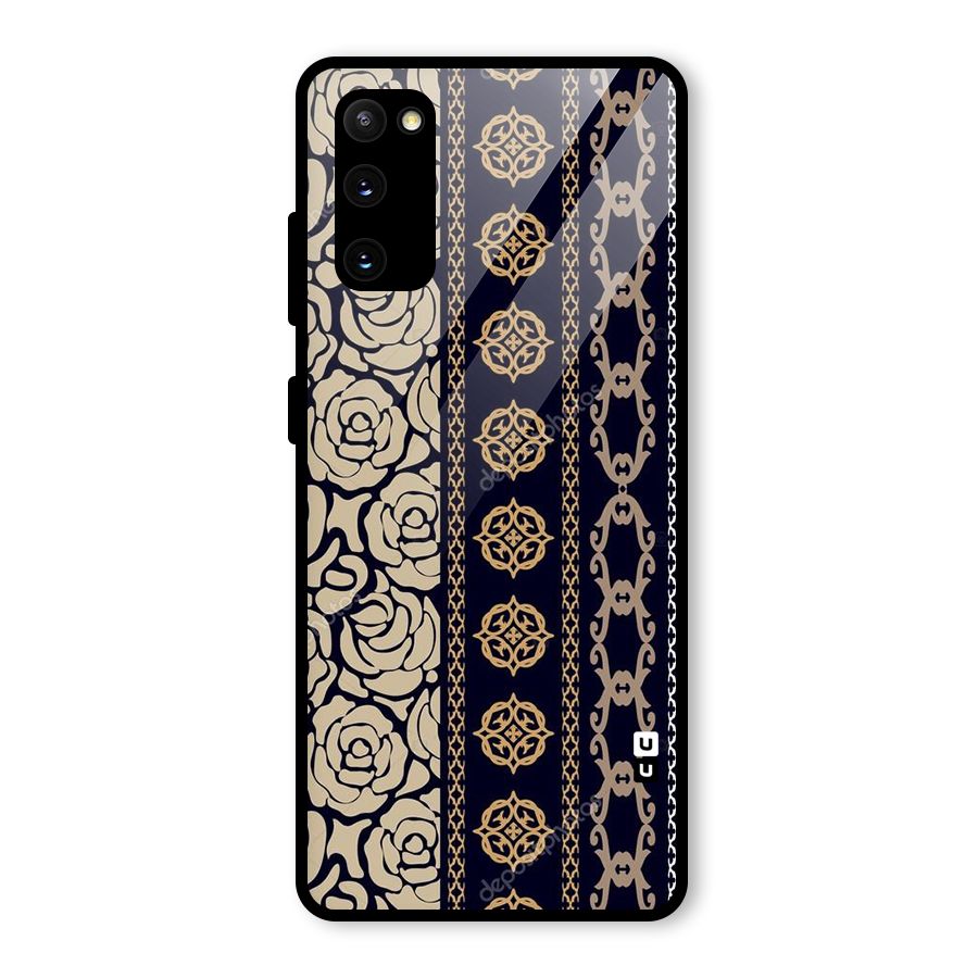 Seamless Pattern Glass Back Case for Galaxy S20 FE 5G
