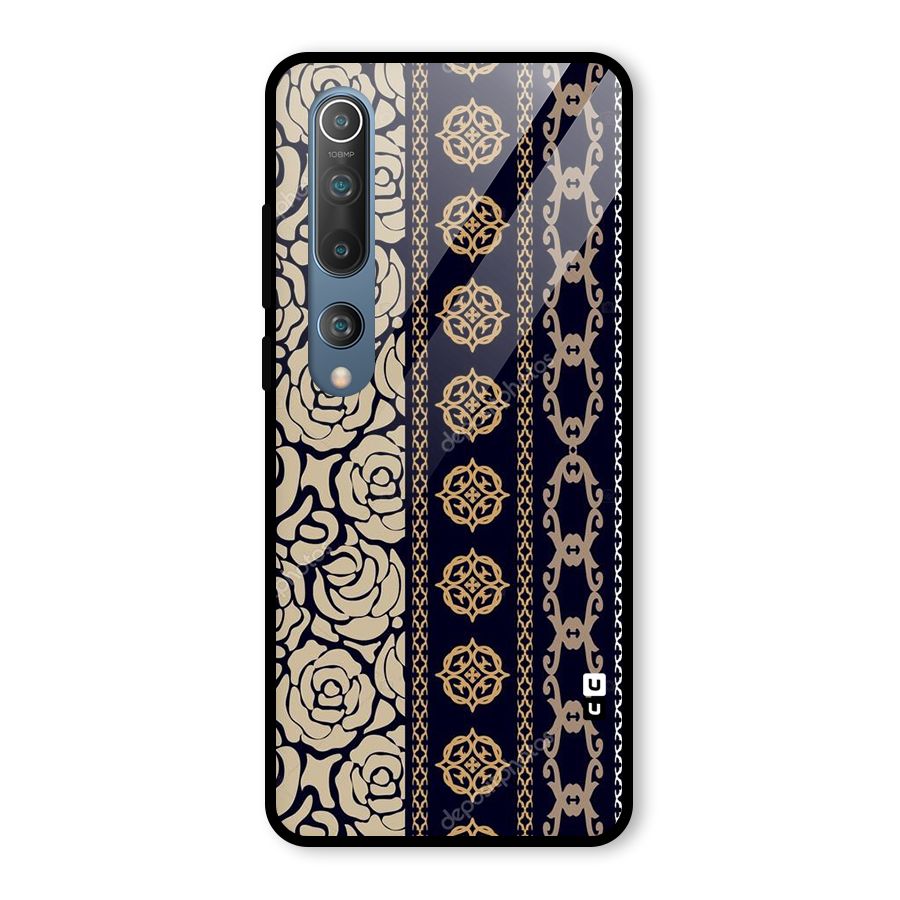 Seamless Pattern Glass Back Case for Mi 10