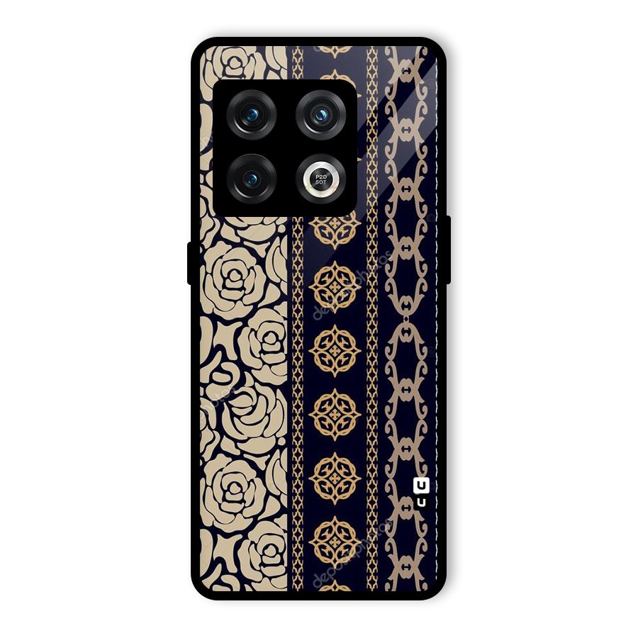 Seamless Pattern Glass Back Case for OnePlus 10 Pro 5G