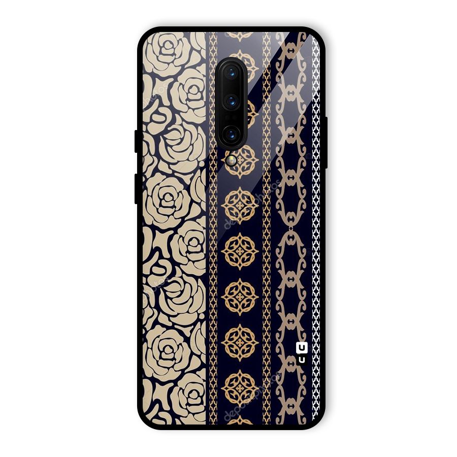 Seamless Pattern Glass Back Case for OnePlus 7 Pro