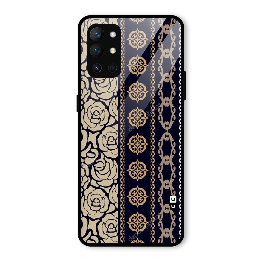 Seamless Pattern Glass Back Case for OnePlus 9R