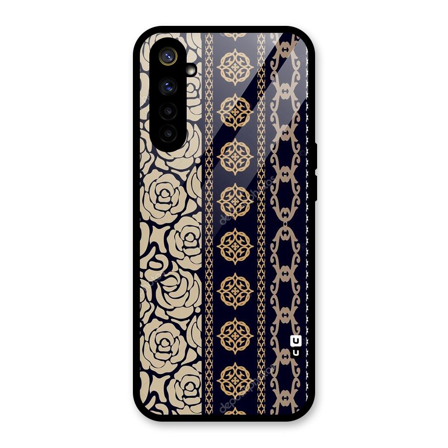 Seamless Pattern Glass Back Case for Realme 6i