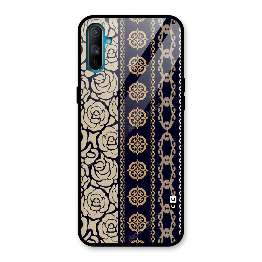 Seamless Pattern Glass Back Case for Realme C3