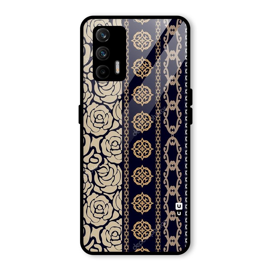 Seamless Pattern Glass Back Case for Realme GT 5G
