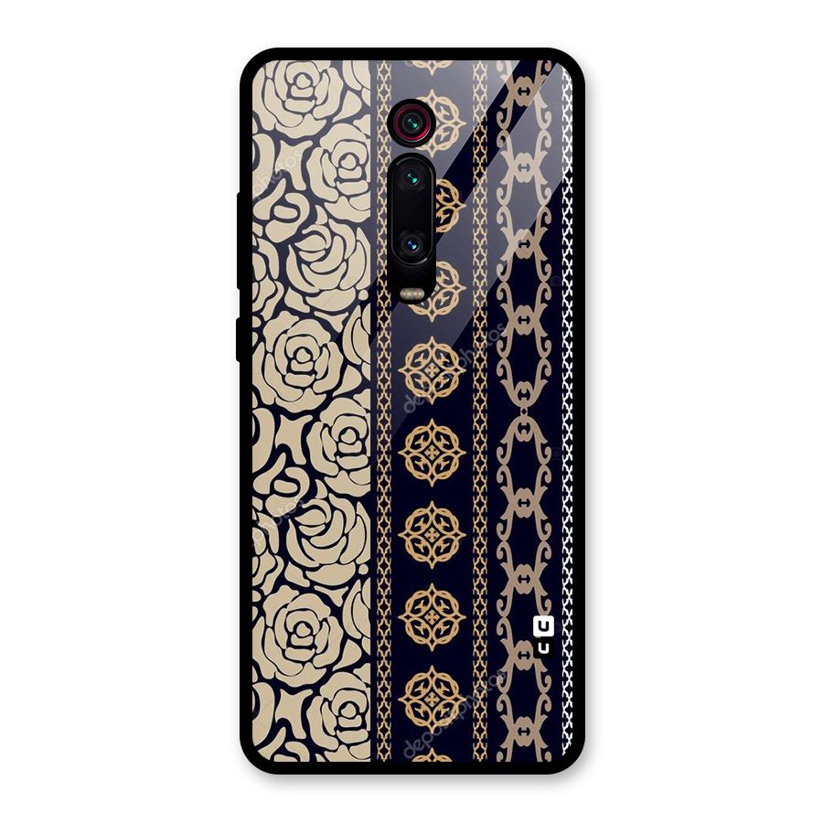 Seamless Pattern Glass Back Case for Redmi K20 Pro