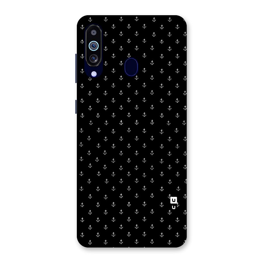 Seamless Small Anchors Pattern Back Case for Galaxy A60