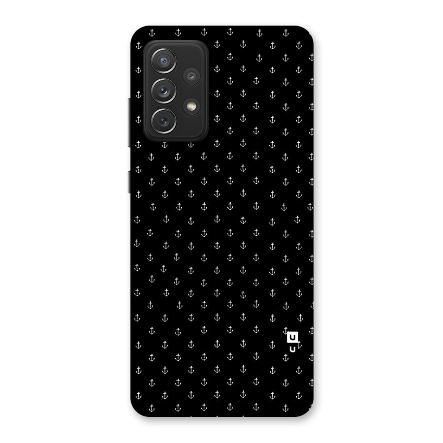 Seamless Small Anchors Pattern Back Case for Galaxy A72