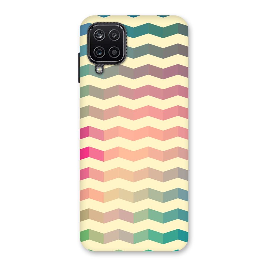 Seamless ZigZag Design Back Case for Galaxy A12