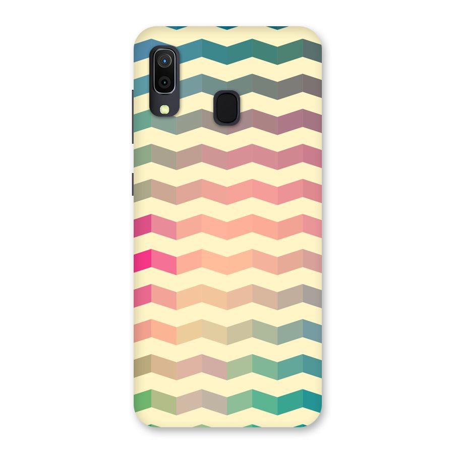 Seamless ZigZag Design Back Case for Galaxy A30