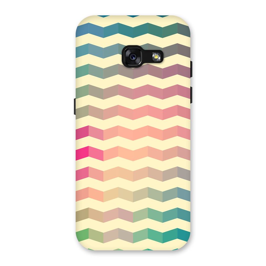 Seamless ZigZag Design Back Case for Galaxy A3 (2017)