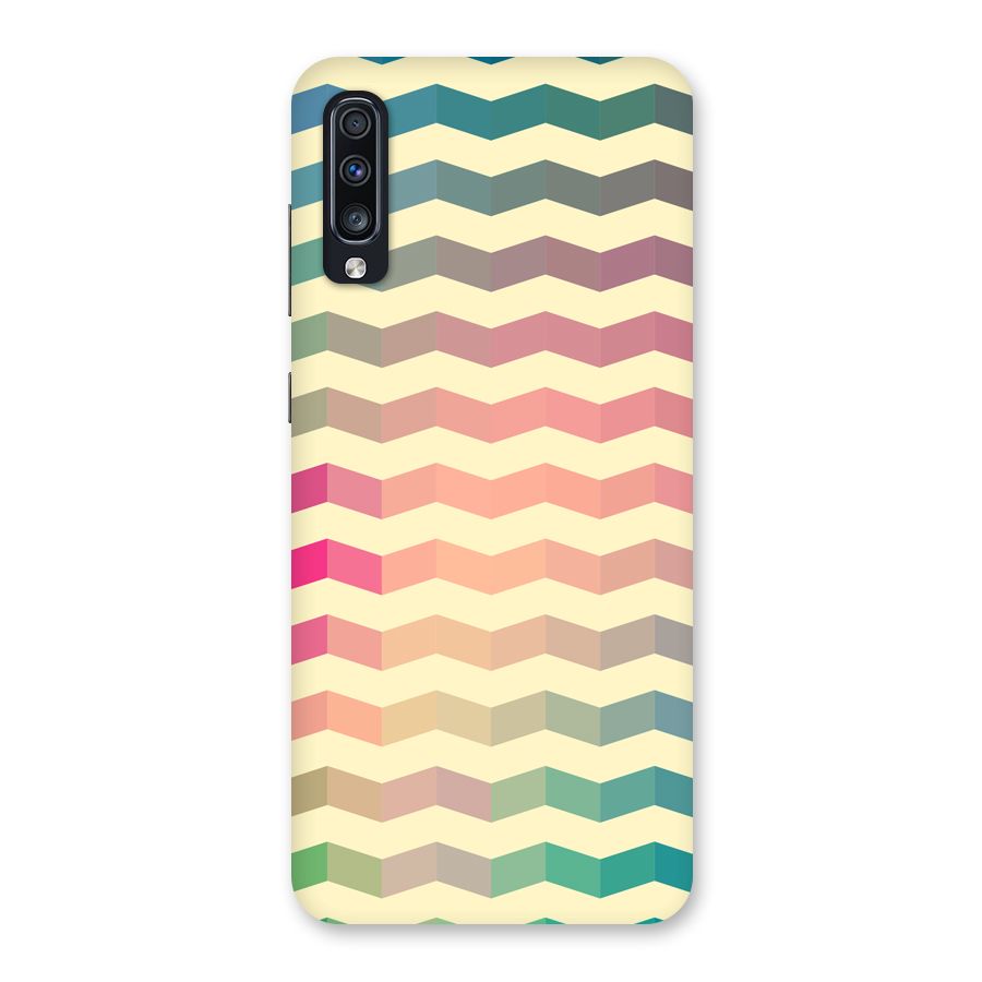 Seamless ZigZag Design Back Case for Galaxy A70