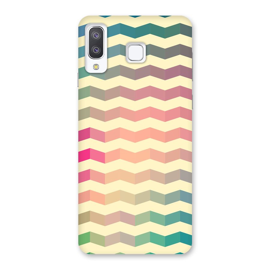 Seamless ZigZag Design Back Case for Galaxy A8 Star