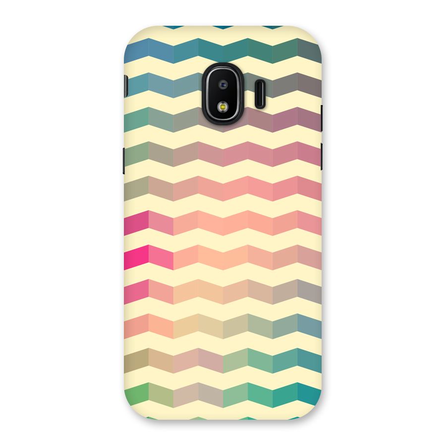 Seamless ZigZag Design Back Case for Galaxy J2 Pro 2018