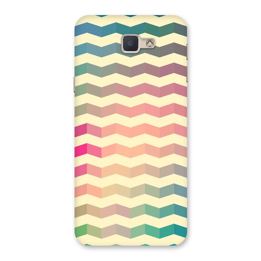 Seamless ZigZag Design Back Case for Galaxy J5 Prime