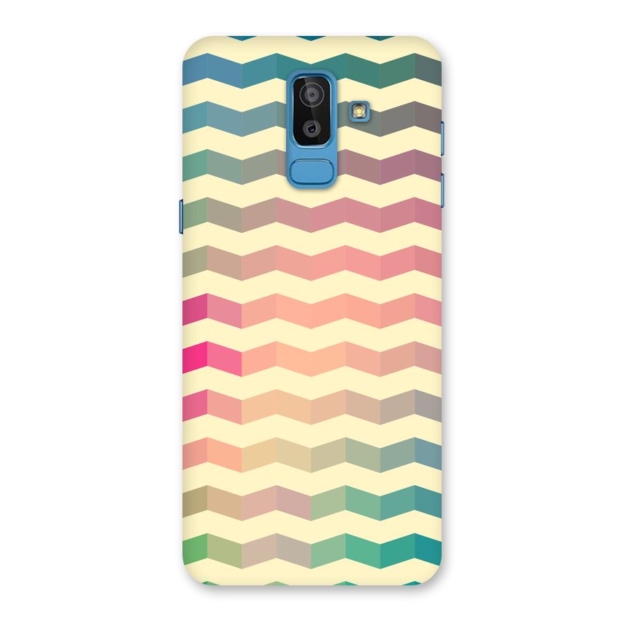 Seamless ZigZag Design Back Case for Galaxy J8