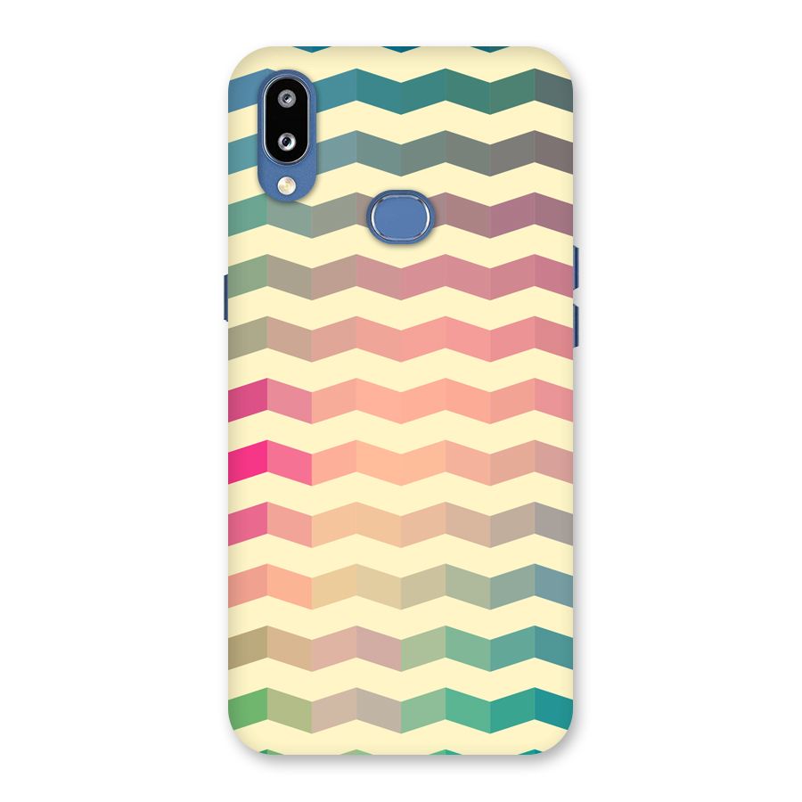 Seamless ZigZag Design Back Case for Galaxy M01s