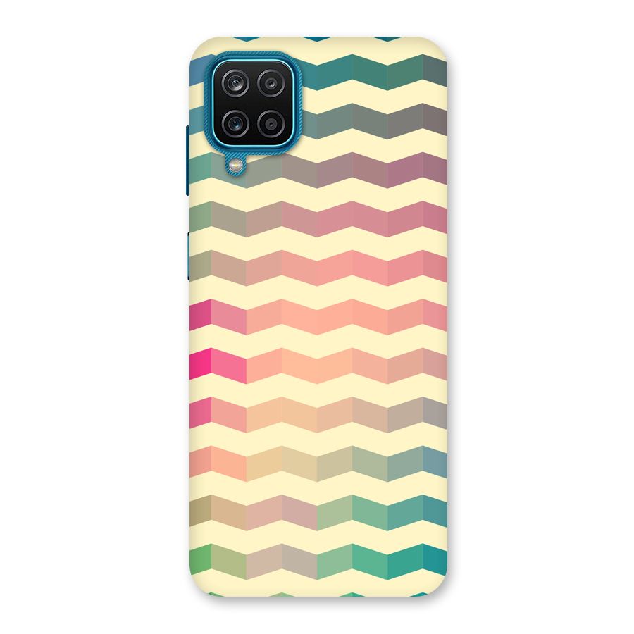 Seamless ZigZag Design Back Case for Galaxy M12