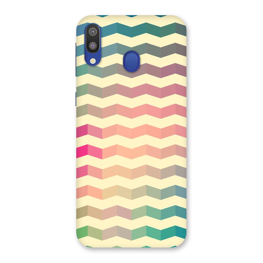 Seamless ZigZag Design Back Case for Galaxy M20