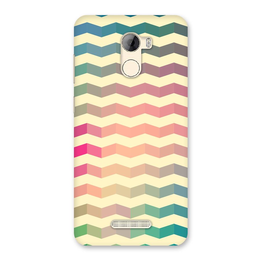 Seamless ZigZag Design Back Case for Gionee A1 LIte
