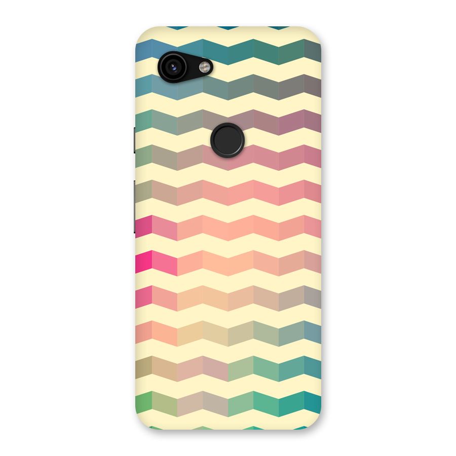 Seamless ZigZag Design Back Case for Google Pixel 3a