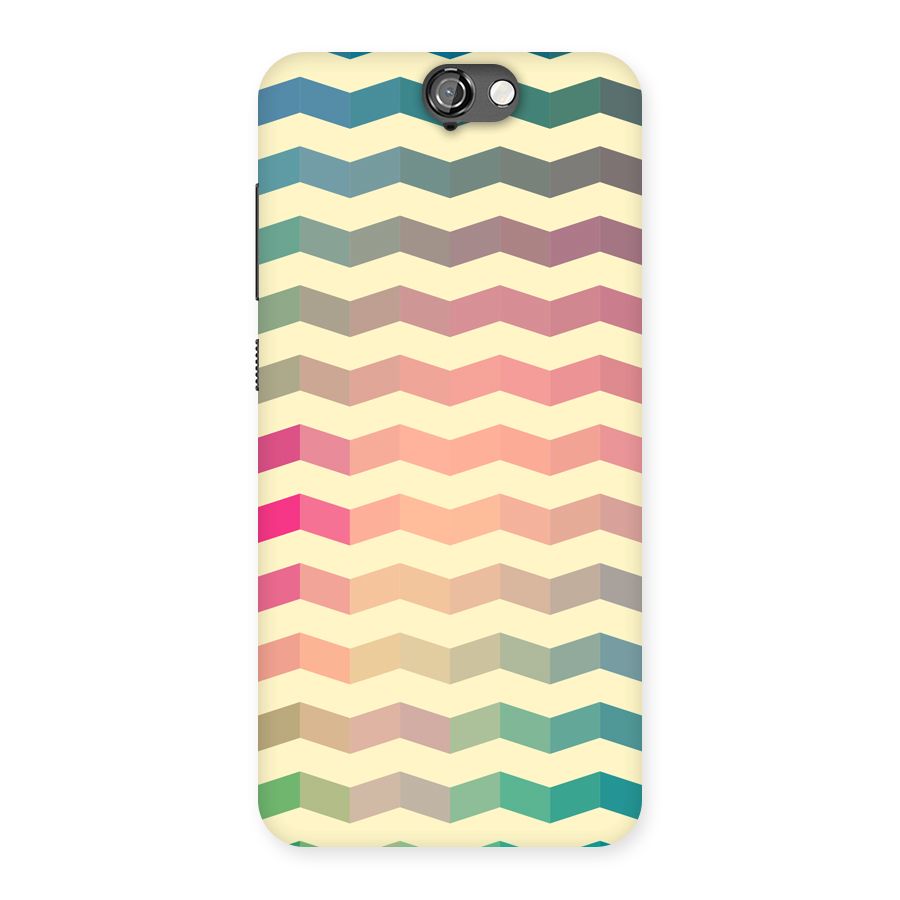 Seamless ZigZag Design Back Case for HTC One A9